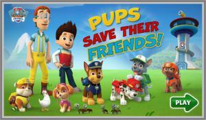 Игра Щенки спасают своих друзей